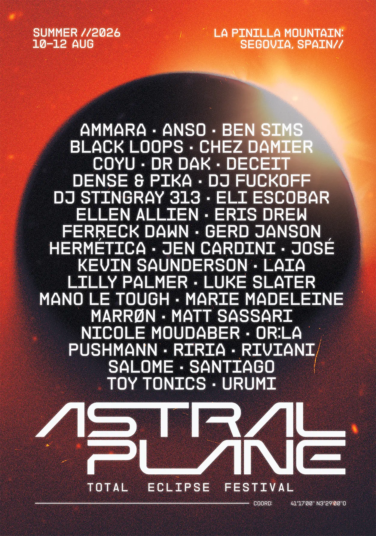 Astral Plane Full Lineup A–Z